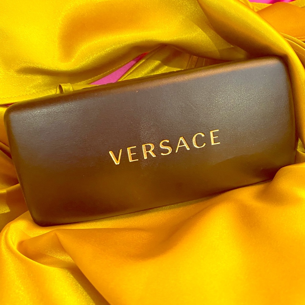 Authentic Versace sunglass case like new